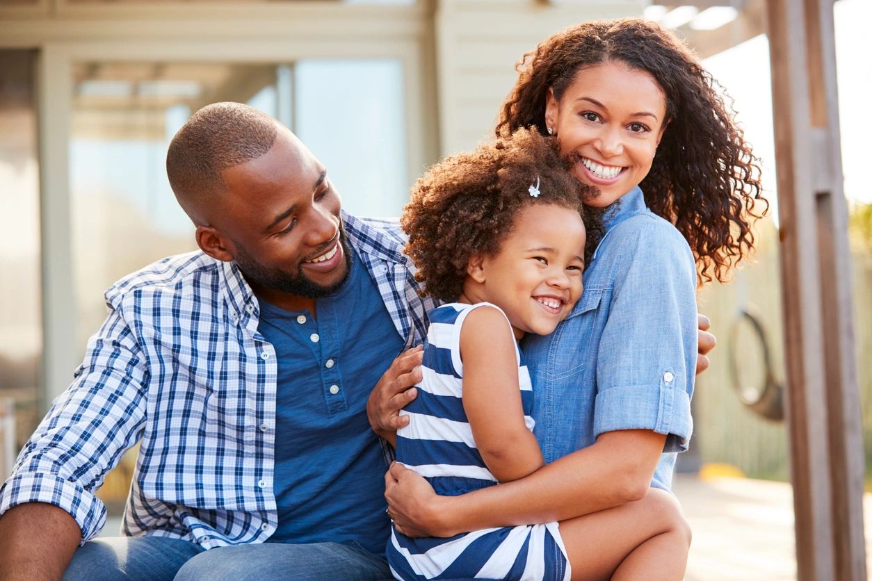 Family with child